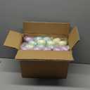 Wenqik 120 Pcs 2.36" Foam Easter Egg for Crafts Small Easter Eggs Artificial Foam Easter Decor for Easter Holiday Game Activities Photo Props Home Supplies(Speckled Style)