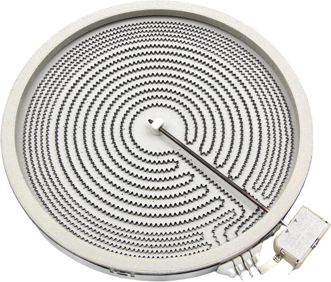 316282101 316282100 12in Dual Radiant Surface Element Compatible with Frigidaire Kenmore Electric Range Replaces 316282102 318198935 316216600 316464900 316464901 Range Radiant Element