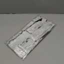 Chuangdi 2 Pcs 4.5 x 9 Feet Stone Wall Backdrop Stone Wall Scene Setter Wallpaper Curtains Door Removable Tablecloth Photo for Medieval Castle Winter Halloween Christmas Party(White,Brick)