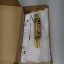 Sliding Patio Door Handle Set with Mortise Lock, Zinc Diecast, Offset Thumbturn, Fits 1-5/8" to 1-3/4" Door Thick, 3-15/16" Hole Spacing, Non-Handed, White