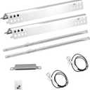 Grill Replacement Parts for Charbroil Performance 2 Burner 463347519 463625217 463625219 463673519 463673517, G470-5200-W1 Burner, G470-0004-W1 Heat Plate, Crossover Tube, Igniter Wires