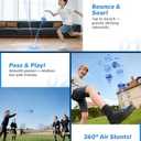 Flystars Flying Bouncing Toys, Next-Gen Pro 2025 Cosmic Globe Flying Orb Ball Motion-Control Hover Spinner with 3D Flips, Cool Interactive Gift Toy for Kids 6+ Boys Girls Teens(Blue-S)