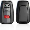 Smart Key Fob for Toyota Corolla Cross 2020-2022, YIKEBALOG 3-Buttons Proximity Remote Control Key Fob Replacement for Toyota Corolla Cross 2020 2021 2022 HYQ14FBN 8990H-12180 231451-2000