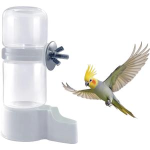 Pet Bird Automatic Water Dispenser,Bird Cage Hanging Drinking Device,Automatic Parrot Water Feeder,Budgies, Birds, Love Birds, Canary Drinking Fountains (1 PCS)