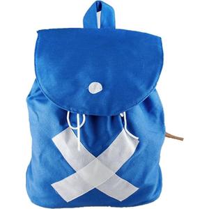 MIUNIKO Unisex Anime Cosplay Tony Chopper Blue Canvas School Backpack Shoulder Bag