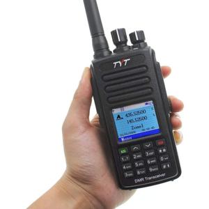 TYT MD-UV390 Plus 5W Output IP67 Waterproof Walkie Talkie Digital Dual Band VHF UHF DMR Radio with AES256 Encryption