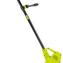 Earthwise Power Tools by ALM TC70020IT 20-Volt 7.5-Inch Cordless Electric Garden Tiller Cultivator, (2AH Battery & Fast Charger Included), Green