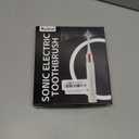 Electric Toothbrush, 10 Brush Heads & Travel Case, 42,000 VPM Electric Motor & USB Charging, 5 Modes with Smart Timer, Ultra Whitening Toothbrush for Adults and Kids