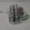 Hanging Shower Caddy Bathroom Organizer: Rustproof Shower Shelf Racks Over Shower Head - No Drilling Inside Bath Shower Rack Shelves Over Showerhead for Shampoo with Soap Holder Black