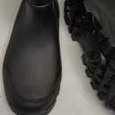 jessie Rain Boots for Men PVC Waterproof Rubber Boots Mud Boot Short Ankle Boots, Size 12