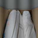 puredown Goose Feathers and Down Pillow for Sleeping Hotel Collection Bed Pillows, Gusseted, Queen, Set of 2 (Gusseted Style 1)