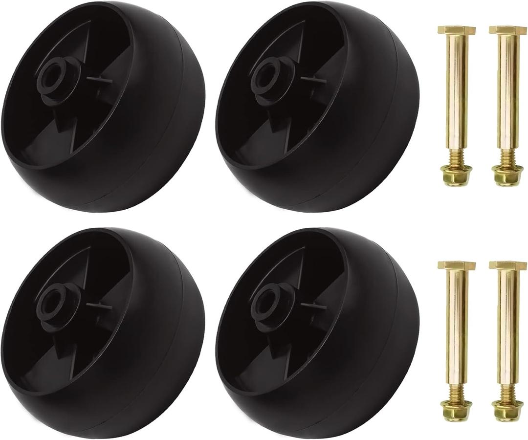 734-04155 Deck Wheels for Craftsman MTD 73404155 Toro 112-0677 (4 Pack)