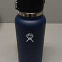 Hydro Flask 32 Oz Wide Flex Straw Cap Bottle - Insulated Stainless Steel - Wide Straw Lid, Non Spill, Leakproof in Indigo