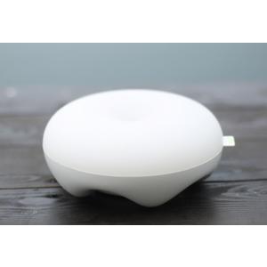 ARTIX Incandescent Pod Lamp, Motion-Activated Desk Lamp, White Satin-Finish with USB Charging Ports and Smart Eye Protecting Technology with No-Touch Dimming Ability