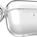 Speck Products Presidio Clear for Airpods Pro 2nd/1st Generation Case, Clear/Bright Silver