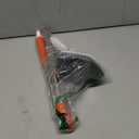 SetSail Floor Scrub Brush, 3-In-1 Tile Tub Floor Scrubber with 52-inch Adjustable Long Handle Shower Cleaner and 3 Detachable Replacement Brush Heads for Cleaning Bathroom Kitchen Walls Tub Tile (Orange)