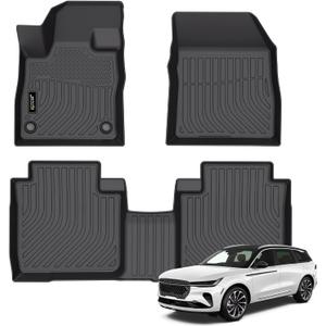 Jenofa-Floor Mats for Lincoln Nautilus 2024-2026 Floor Liner Waterproof All Weather Mats Durable Car Mat Custom for Nautilus Accessories 2025