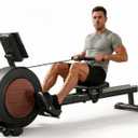 UMAY Rowing Machines for Home,Magnetic Rowing Machine with APP Support
