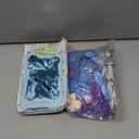 212pcs Frozen Balloon Arch Garland Kit, Blue Purple White Balloons with Fringe Curtain Snowflake Balloons Birthday Banner for Winter Wonderland 3th 4th Frozen Birthday Party Decorations