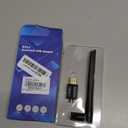 Long Range Bluetooth 5.4 Adapter for PC, Wireless USB Dongle External Antenna for Windows 11 10 8.1 7 Linux Laptop Desktop Computer, Pair with Bluetooth Headset Speaker Mice Keyboard Printer