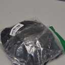 ZAFUL Women's One Piece Swimsuit Deep V Neck Ribbed Self Tie Sexy High Cut Bathing Suit Crisscross Back Swimwear (Black) S