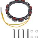 Partman 592830 696458 Fit for Alternator Charging Coil Stator fits for John Deere GT235 L120 LT166 Craftsman V-Twin