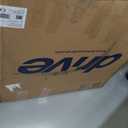 Drive Medical Blue Streak Lightweight Foldable Wheelchair for Adults, Seniors, and Disabled - Swing-Away Elevating Leg Rests and Flip-Back Padded Arms - Black/Blue (18 Inch)