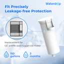 Waterdrop C33 Ice Maker Water Filter, Replacement for GE Profile Opal Nugget Ice Maker Filter, P4INKFILTR, with Ring Pull, NSF 42&372 Certified, 4 Pack