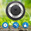C6-2 String Trimmer Head for Stihl FS38 FS40 FS40C FS45 FS46 FS50 FS50C FSA60R FSA86R FSE60 FSE71 FSE81 (1 Pack)