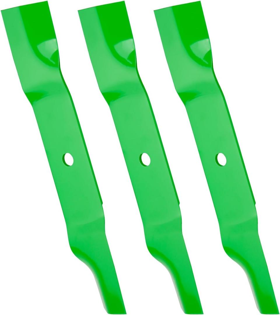 Lawn Mower Blades High Lift Blades with 54 inch Decks Fits for 942-04416 01005337 02005018 742-04416 for Cub Cadet GTX2154 Z-Force L54 S54 Enforcer 54 Tank M54-HN PRO Z 100 EFI, 3 PCS