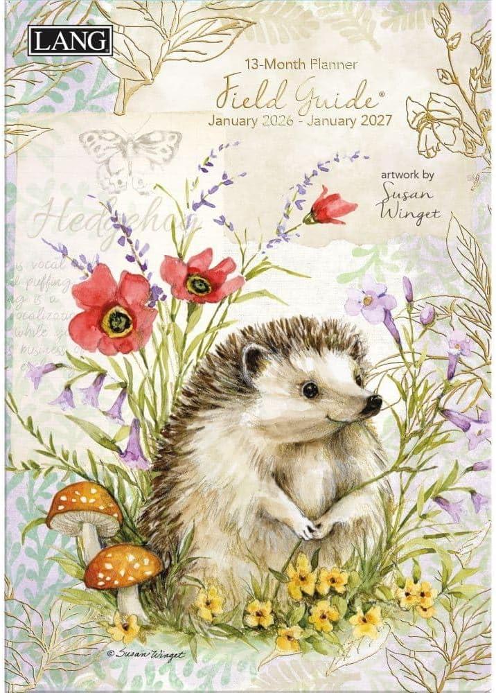 Lang, Field Guide 2026 Planner, 8.5'' X 12'', 12-Month Calendar with Case Binding