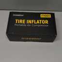 150 PSI Tire Inflator Portable Air Compressor, 12V DC Auto Shutoff Air Pump with Digital Pressure Gauge and Emergency LED Light for Car Tires, Bicycle & Balloons, Black