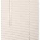 LOTUS & WINDOWARE Cordless 1" Aluminum Mini Blind 46.5" Wide x 36" Long, Alabaster, Room Darkening Metal Indoor Window Blinds for Home and Office