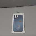 Compatible with iPhone 14 Pro Hard Body AG Glass Matte Frost Cellphone Mobile Basic case Cover casing funda para Drop Protection Camera Lens Protection Raised Bezels (Blue)