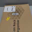 AIYAKA Can Rack Organizer, 3 Tier Stackable Can Storage Dispenser,for Food Storage, Kitchen or Pantry, Storage for 36 Cans, Black