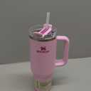 STANLEY Quencher H2.0 Tumbler with Handle and Straw 40 Oz | Flowstate 3-Position Lid | Cup Holder Compatible for Travel | Insulated Stainless Steel Cup | BPA-Free  