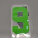 Zonon 22 Pieces Iron on Numbers T Shirt Heat Transfer 0 to 9 Jersey Numbers for Team Uniform Sports (Fluorescent Green,8 Inch)