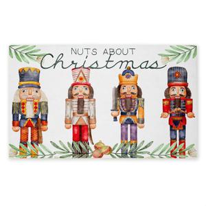 Stupell Industries Nuts About Christmas, 30 x 18