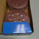 S SATC 72 PCS 5 Inch 8 Hole Hook and Loop Adhesive Sanding Discs Sandpaper for Random Orbital Sander 40 60 80 120 180 240 320 Grits