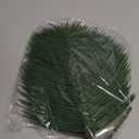 Abzo 20 Pcs Artificial Palm Leaves Stems Greenery Tropical Palm Leaves Faux Monstera Leaves Plant for Palm Sunday Flower Arrangement Home Kitchen Party Table Decor, Wedding Birthday Theme Parties.