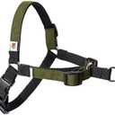 Wildebeest No Pull Dog Harness | Comfortable Training Harnesses | Effective No Pull Harness Design | Ideal for Small Dog and Puppy | 4-Point Adjustable (S - 18~24 inch Girth, Olive)