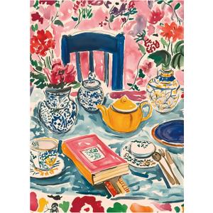 Jigsaw Puzzles for Adults 1000 Pieces, Art Table Puzzle, Watercolor Painting as Home Wall Decor for Family Challenging Games