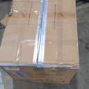 Upholstered Dining Chairs Set of 4, Button Tufted Parsons Dining Chair with Solid Wood Legs, Modern Fabric Side Chair for Dining Room/Kitchen/Restaurant/Hotel- Black