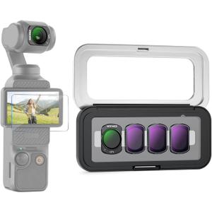 NEEWER ND & CPL Filter Set Compatible with DJI Osmo Pocket 3 4 Xtra Muse