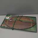 Football Shaped Cutting Board Charcuterie Board Gift Set with Cheese Knives for Football Lovers Gift Themed Party Decoration Favor Supplies(Brown,15x8.5in)