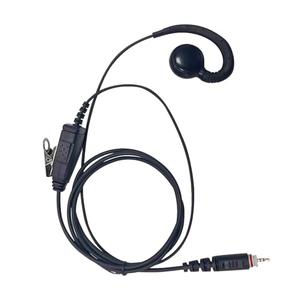 JUYODE C-Swivel CLP1010e Earpiece CLP1080e Ear Piece G-Shaped Walkie Talkie Headset with Mic PTT Compatible with Motorola 1010e 1080e CLP1040e CLP1083e CLPe446 CLP446e CLP107e CLPe Plus Portable Radio