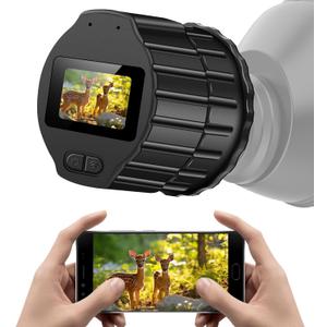 64GB WiFi Telescope Camera Eyepiece: 1.5" Screen & 1080P FHD Recording, Planetary Camera for 28mm-50mm Scopes, Perfect for Astrophotography, Bird Watching