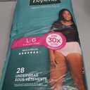 Depend Fresh Protection Adult Diapers, Incontinence & Postpartum Bladder Leak Underwear for Women, Disposable, Maximum, Large, Blush, 28 Count