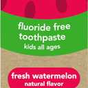 hello Fresh Watermelon Fluoride Free Kids Toothpaste, 4.2 Oz Tube (4.2 Ounce (Pack of 1)