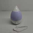 AIRCARE Aurora Ultrasonic Cool Mist Humidifier, Whisper-Quiet between 8-24 hours, Seven Color LED Night Light, Essential Oil Tray and Automatic Shut-Off for Baby, Nursery or Bedroom (White, 1 gal)